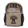 Nagy méretű strapabíró női hátizsák természetes kenderből - tágas ökobarát táska - Zümishop