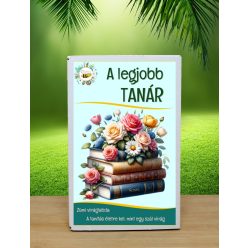   A legjobb Tanárnak  feliratú viráglabda 6 db viráglabdával