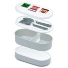 Bento uzsonnás doboz Szett, Villával és Kanállal - Minecraft Skinek 