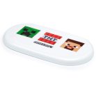 Bento uzsonnás doboz Szett, Villával és Kanállal - Minecraft Skinek 