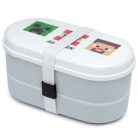 Bento uzsonnás doboz Szett, Villával és Kanállal - Minecraft Skinek 