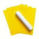 Fenntartható ragadós csapdák 10 db-os kiszerelésben, környezetbarát rovarcsapdák szobanövényekhez, üvegházba és kertbe, hatékony védelem repülő kártevők ellen.