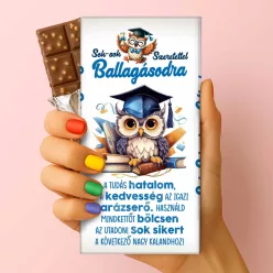   Csoda Csoki Ballagásra – Sok-Sok Szeretettel Ballagásodra Tejcsokoládé 75g