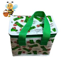 Minecraft Creeper & TNT hűtőtáska - újrahasznosított RPET uzsonnás táska - 2026 - Zümishop