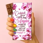 Születésnapi Ajándék Csomag Anyának – Orchideás Csokoládé és Piña Colada Gyümölcstea