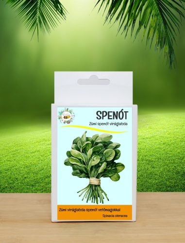 Spenót viráglabda 6 db.-os  spenót vetőmagokkal