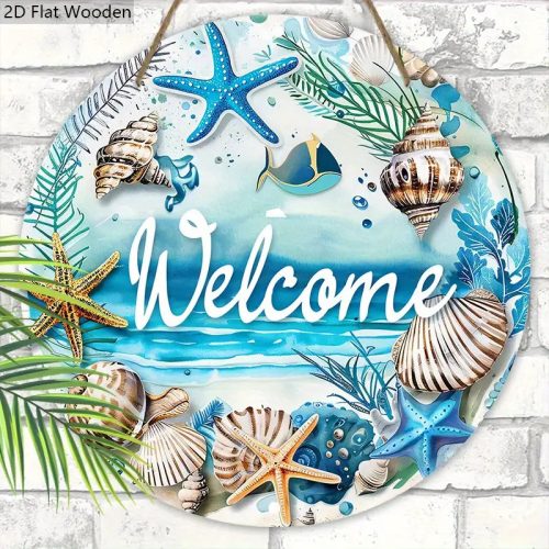 Kerti dekoráció: Tengerparti témájú függő dekoráció