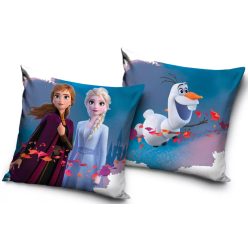 Disney Jégvarázs díszpárna - prémium velúr Frozen ajándék lányoknak - Zümishop