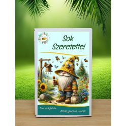   Sok Szeretettel feliratú ajándék doboz 12 db választható viráglabdával!