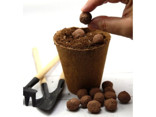 Karácsonyi viráglabda doboz 6 db  – ünnepi címkével (ajándékötlet nőknek)