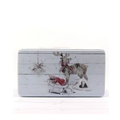   Fém díszdobozos karácsonyi díszdoboz XL-es-karácsonyi ajándék kertészkedőknek