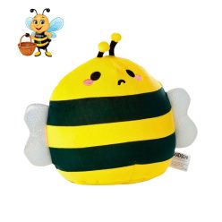 Bobby, a méhecske plüss párna - Squidglys édes állatok puha ajándék gyerekeknek - Zümishop