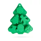 Szilikon sütőforma karácsonyi mintákkal – 22 × 18,5 × 2,5 cm