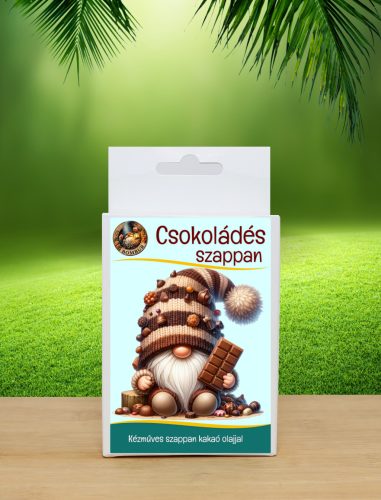  Kézműves csokoládé illatú szappannal+Ajándék karkötő