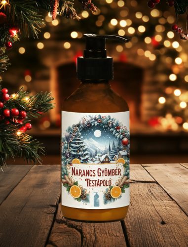 Gyömbér és Narancs Kéz- és Testápoló – 300 ml