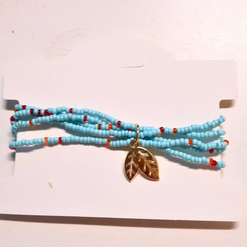 „Egy kis kincs, csak neked” – Ékszer, ami mosolyt ad (Türkiz karkötő)