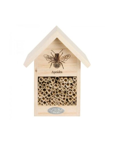 Méhecske ház méhecske mintával (rovarhotel)