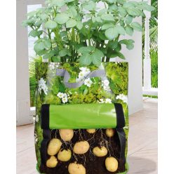 Burgonya termesztő zsák betekintő ablakkal - krumpli ültető zsák erkélyre és kertbe - Zümishop