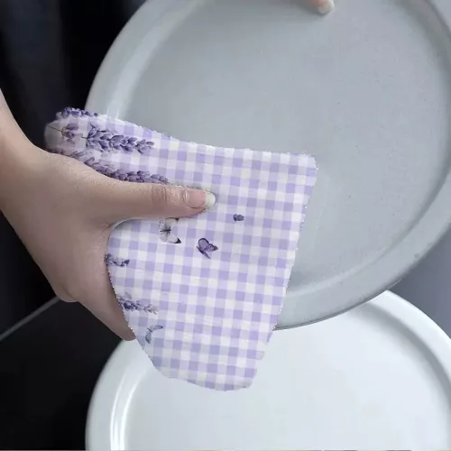 2 db Levendula & pillangó konyharuha  szett