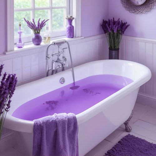 Levendulás Fürdőbomba Por – Nyugtató Relax Fürdő (190 g)