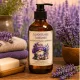 Levendula-zsálya aromaterápiás tusfürdő 250ml ajándékkal - frissítő természetes kozmetikum - Zümishop