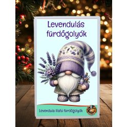   Levendulaillatú pezsgő fürdőgolyó  – a nyugalom pillanatai otthon