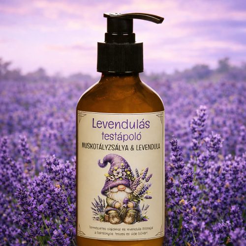 Levendulás Aromaterápiás Kéz- és Testápoló 250 ml 