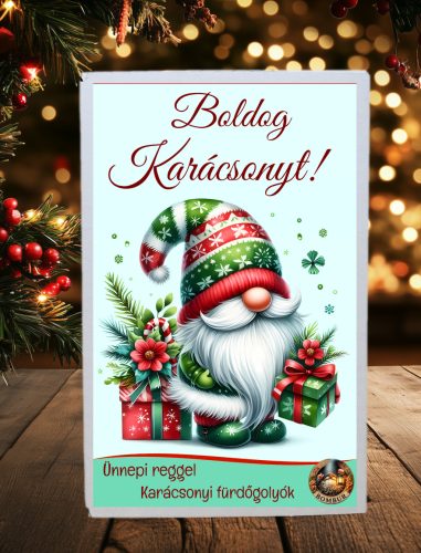 Pezsgő Fürdőgolyócskák – Ünnepi Reggel (karácsonyi ajándékötlet)