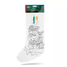 Mikulás ajándék  box gyerekeknek – 5 részes kreatív Mikulás ajándékcsomag csokival