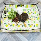 50 cm Vastagított PE összecsukható ültetőlap - vízálló kertészeti alátét átültetéshez - Zümishop