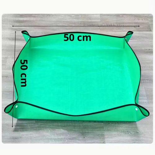 50 cm Vastagított PE Összecsukható Ültetőlap növények átültetéséhez, kertészkedéshez