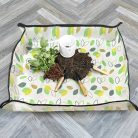 50 cm Vastagított PE Összecsukható Ültetőlap növények átültetéséhez, kertészkedéshez