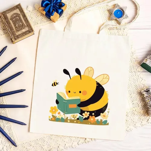 Stílusos Méhecskés Vászontáska