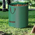120 literes kerti hulladék és levél gyűjtő zsák - nagy teherbírású kerti zsák - Zümishop