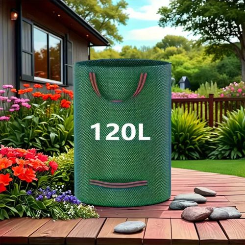 Kerti hulladék és levél gyűjtő zsák 120 literes