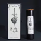 Almás fahéjas luxus illatgyertya vintage stílusú csomagolásban