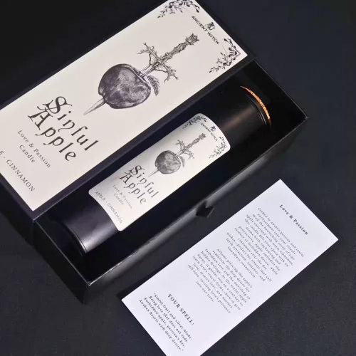 Sinful Apple Szójaviasz Illatgyertya – Fűszeres alma és fahéj illat