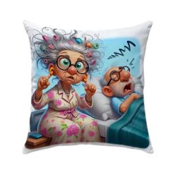 Humoros díszpárna nagyszülőknek - kedves és vicces ajándék ötlet nagymamának, nagypapának - Zümishop
