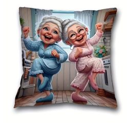 Barátnős díszpárna - vicces és kedves ajándék ötlet legjobb barátnőknek - Zümishop