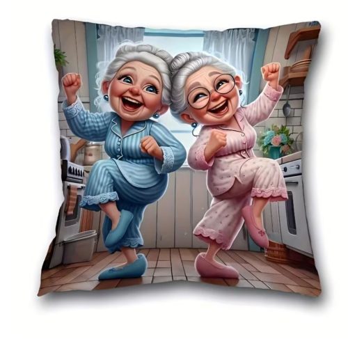 Barátnős díszpárna - vicces és kedves ajándék ötlet legjobb barátnőknek - Zümishop