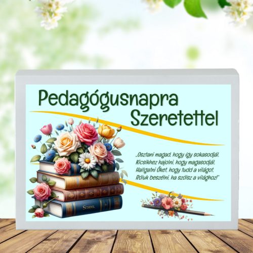 Pedagógusnapi Ajándékdoboz -Szálas teával 