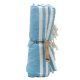 Kék pamut törölköző 100x180 cm - nagyméretű wellness és strand törölköző - Zümishop