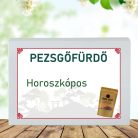 Feliratos pezsgő fürdőpor -Horoszkópos-Horoszkópos ajándék