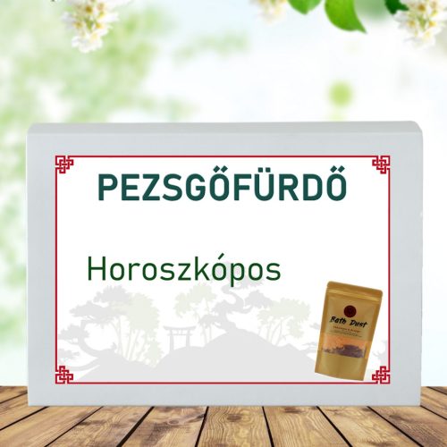 Feliratos pezsgő fürdőpor -Horoszkópos-Horoszkópos ajándék