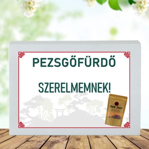 Feliratos pezsgő fürdőpor -Szerelmemnek