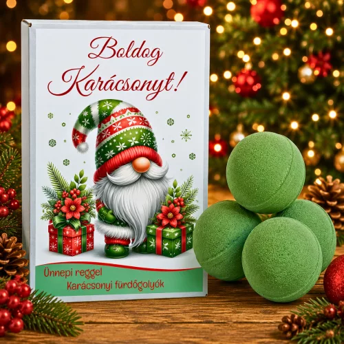 Karácsonyi ajándékcsomag nőknek – Boldog Karácsonyt ajándékbox 3 meglepetéssel