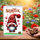 Szeretlek viráglabda ajándékdoboz 12 darabos - romantikus virágzó ajándék nőknek - Zümishop