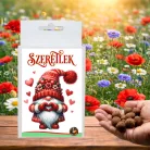 Szeretlek viráglabda ajándékdoboz 6 darabos - apró romantikus ajándék vadvirágokkal - Zümishop