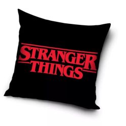 Stranger Things Mystery díszpárna - 40x40 cm-es egyedi mozis ajándék rajongóknak - Zümishop