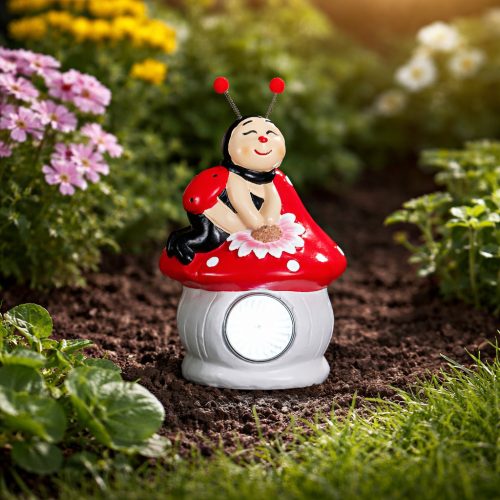 Katicabogár Szolár Lámpa – Kerti LED Dekoráció